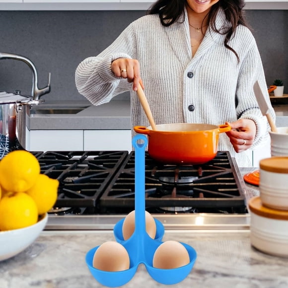 TIELUTT Boiled Egg Holder Kitchen Utensils Set Silicone Cooking Utensils Cooking Utensils Set with Holder Rainbow Egg Cooker Stainless Steel Cooking Utensils Set with Holder Stainless Steel Slow Cook