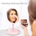 thumbnail image 2 of Makeup Mirror USB Rechargeable Vanity Mirror Desktop Mirror with LED Light, 2 of 10