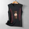 thumbnail image 4 of LSLJS Débardeurs pour Femmes Débardeurs Décontractés à Imprimé pour Femmes Coupe Ajustée Col Rond Sans Manches Chandails à Blocs T-Shirts Hauts Hauts Chemisiers, 4 of 5