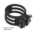 thumbnail image 3 of <p>34.9mm Bike Pew Clamp, Lightweight Quick Release Durable Carbon Fiber Bike Pew Clamp  For Road Bike</p>, 3 of 7