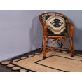 thumbnail image 2 of Indian Handmade Braided Natural Jute With Black Color Jute Design Area Rugs , Scalloped Rugs , Home Décor Natural Jute Rugs & Carpet Size , 2 x 4 Feet ( 60 cm x 120 cm ) Rectangle, 2 of 5