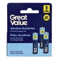 thumbnail image 1 of Great Value AAA LR03/1.5 V Alkaline Batteries 8 Pack, 1 of 4