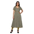 thumbnail image 1 of Moomaya Kurta Imprimée pour Femmes, Hauts à Fente avant, Tunique Kurti d'Été pour Femmes, 1 of 6