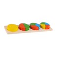 thumbnail image 3 of Milaget Geometric Shape Puzzle Matching Puzzle for Children Boys Girls Birthday Gift Round, 3 of 9