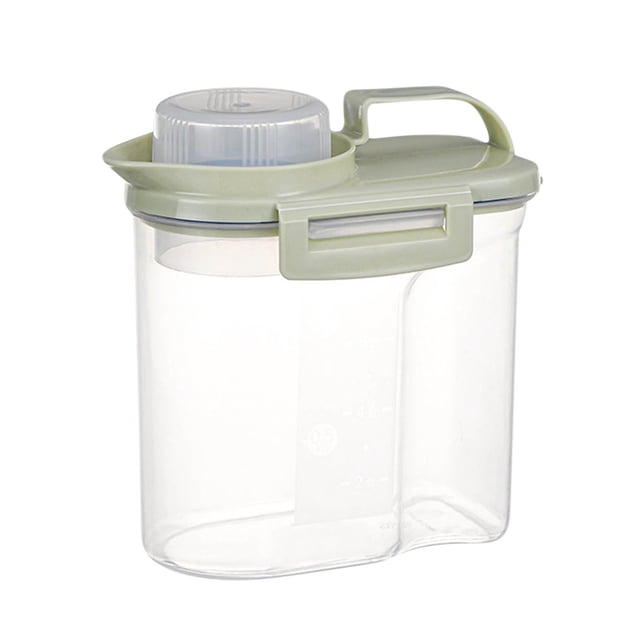 Bdday Kitchen Organizers and Storage Airtight Food Storage Containers, Kitchen Airtight Jars with Lid Storage Box, Stackable Food Containers Kitchen Cabinets Organize Pet Food Treats Sugar Container