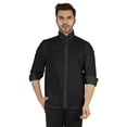 thumbnail image 1 of Bestman Formal Front Button Placket Solid Shirts For Mens Long Sleeve Regular Fit Shirt, 1 of 6