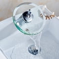 thumbnail image 4 of WIFKLSIIPG All Copper Basin Countertop Basin Glass Faucet Hot and Cold Glass Single Handle Bathroom Creative Stainless Steel Faucet, 4 of 5