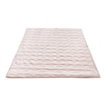 thumbnail image 2 of weibbin Thin Mattress Pad - 78.7x59in Washable Quilted Topper with Non-Slip, Pink, 2 of 6