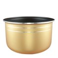 thumbnail image 1 of Graflsoa Premium Gold Non-Stick Rice Cooker Liner - 2L Extra Thick Aluminum Alloy, Universal Fit for Most Cookers, Food-Grade Coating, Durable & Healthy Design, 1 of 4