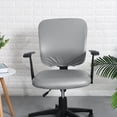 thumbnail image 3 of Office Chair Cover Armchair Slipcover Stretchable Removable Stretch Non for Office Hotel gray, 3 of 8