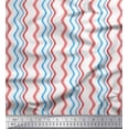 thumbnail image 1 of Soimoi polyester Crepe Fabric Waves Artistic Decor Fabric Printed Yard 52 Inch Wide, 1 of 3