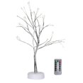 thumbnail image 2 of Lampe Arbre Télécommandée RGB Petite Lampe de Noël Couleur LED Fil de Cuivre Grain de Riz Lampe de Nuit, 2 of 9