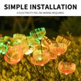 thumbnail image 4 of TopLLC Solar Fiber Jellyfish Lamp Outdoor Lamp LED Courtyard Lamp RGB Gradient Decorative Lamp, 4 of 9