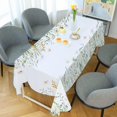 thumbnail image 4 of Nappe Intérieure Extérieure en Tissu Polyester Résistant aux Taches et aux Plis, Nappe Florale, Essuyable, Housse de Table Décorative pour Table à Manger, Buffet, Fête (Floral B, 60 Pouces X 84 Pouces Rectangulaire), 4 of 4