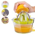 thumbnail image 1 of Presse-agrumes, Presse-Fruits Multifonction Presse à Lime, avec Contenant 400 ml, Mécanisme de Filtration en Plastique Anti-Goutte, 1 of 9