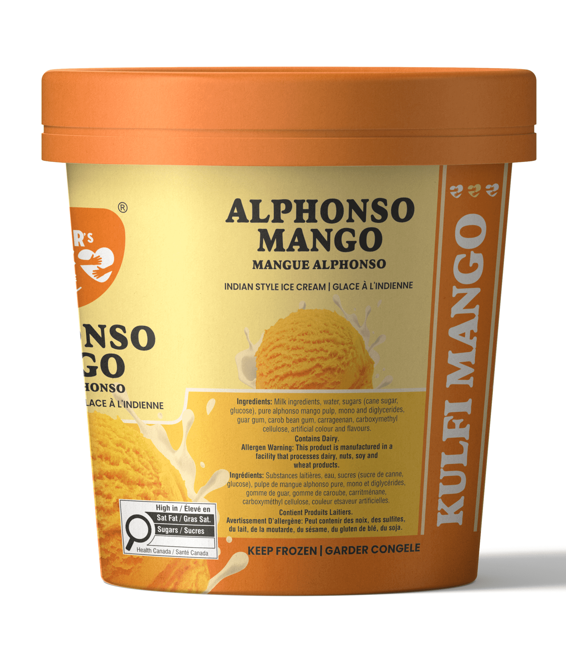 Kulfi à la mangue Alphonso Mother’s Magic Dessert kulfi mangue