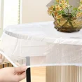 thumbnail image 2 of STONCEL Protège-Nappe Rond en Plastique 45-56 Po, Protège-Nappe Rond Transparent en Plastique, Nappe en Vinyle PVC Robuste à Bord Élastique pour Table Ronde, 45-56 Pouces, PVC, Protège-Table, 2 of 7