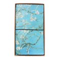 thumbnail image 2 of Abbracc Notepad Jotter Notebook Office School Journal, Two Inner Core, PU Cover #4 Apricot tree, 2 of 9