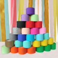 thumbnail image 4 of KUIZAP 2023 New Colorful Crepe Paper Rolls Wedding Baby Shower Birthday Party Backdrop Decoration DIY Origami(8), 4 of 6