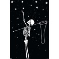 thumbnail image 1 of Squelette collectionnant des étoiles, 1 of 4