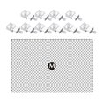 thumbnail image 3 of Filets de Couverture d'Aquarium - Filets Continus, Filets Anti-, Couverture d'Aquarium, Durable 80x106 cm 10 Pinces, 3 of 8