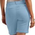 thumbnail image 4 of jovati Shorts Grande Taille pour Femmes Shorts en Sergé Extensible pour Femmes Grande Taille Taille Fine à Enfiler Coupe Régulière Shorts de Randonnée Été Décontractés avec Poches Shorts Grande Taille pour Femmes Shorts pour Femmes Grande Taille, 4 of 12