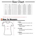 thumbnail image 2 of Bigersell Hauts d'Été Mignons pour Femmes, Col Rond Uni, Manches Courtes, T-shirt Ample, Blouse, Chandail Régulier, Tunique à Manches Courtes Style B13500,4TG, 2 of 5
