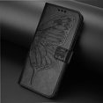 thumbnail image 4 of Butterfly Wallet Case for iPhone 17 Pro with Card Slots & Stand - Shockproof Black, 4 of 5