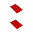 thumbnail image 2 of Youkk Polyester Chenille Bath Mat - Strong Water Absorption Exquisite Crafted Soft Texture No Shedding Red 40cm*60cm 2Set, 2 of 6