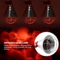 thumbnail image 4 of Infrared Heat Lamp, Shock Resistant Aluminum Alloy Easy To Install Poultry Heat Lamp  For Piglets For Poultry, 4 of 8
