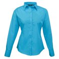 thumbnail image 1 of Premier Womens Poplin Long-Sleeved Blouse, 1 of 5