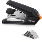 Estbridge Effortless Desktop Stapler with Jam-Free Technology and Quick Load