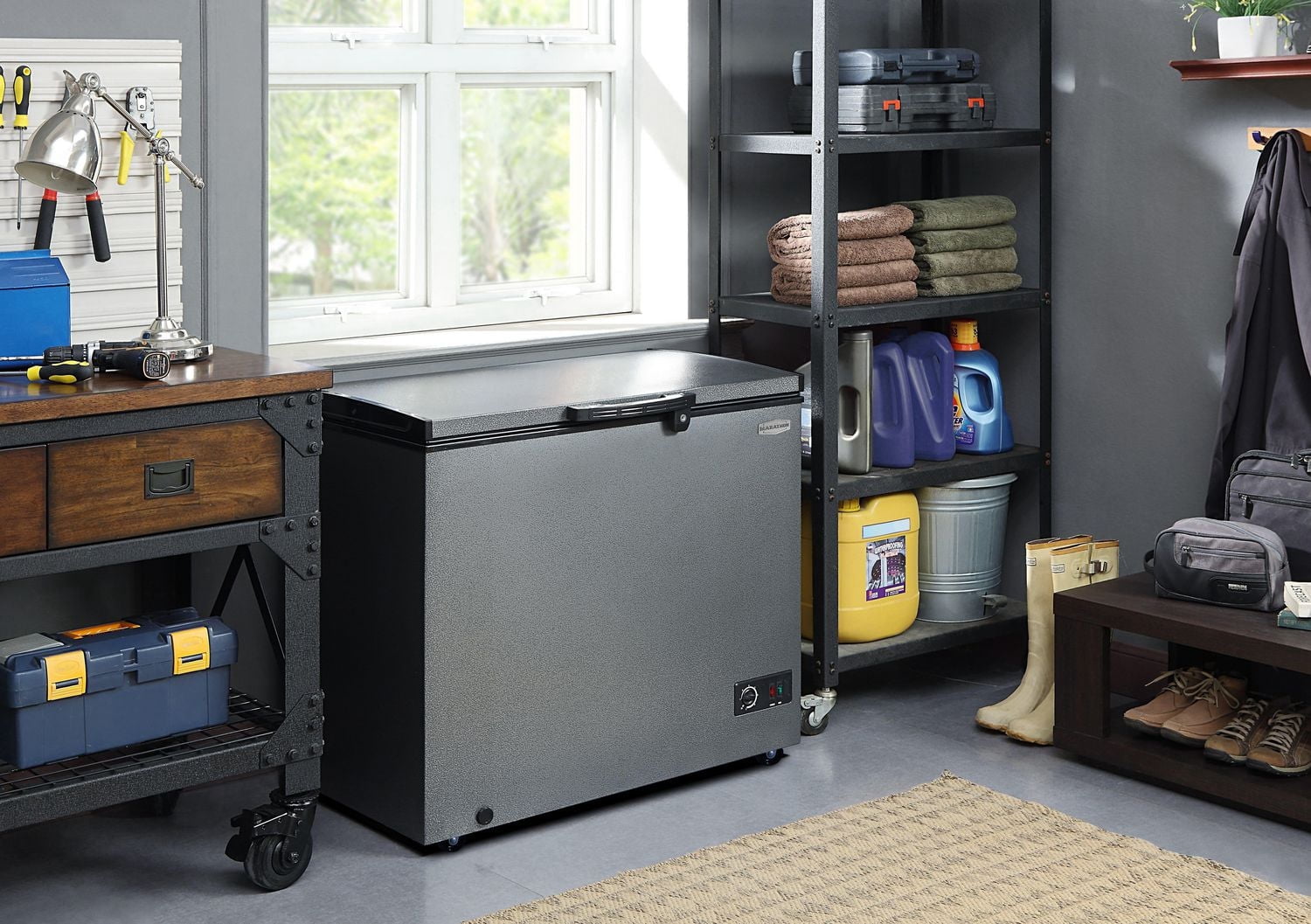 Marathon 7 cu.ft Granite Chest Freezer