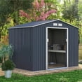 thumbnail image 1 of Relyard 6x6 Metal Outdoor Storage Garden Shed, 1 of 5