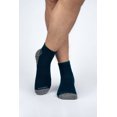 thumbnail image 1 of OTECKA Unisex Performance Quarter Socks with Moisture-Wicking - Cushion Comfort Quarter Socks, Blue, Large-X-Large, 1 of 4