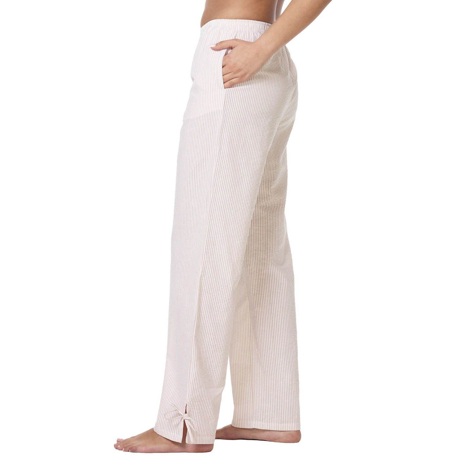 Secret Sleep Seersucker Pant with ties-Online Exclusive