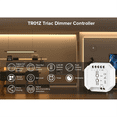 thumbnail image 2 of Tuya ZigBee Triac Dimmer LED Controller Smart Dimmer for Dimmable LED Lights Support Smart APP Remote Control A, 2 of 6