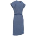 thumbnail image 2 of Trespass Robe Décontractée pour Femme Lidia - Manches Cap, Col Rond avec Plissé Doux, Rayure Teinte au Fil, Ceinture à Nouer à la Taille, 2 Poches pour les Mains, Fermeture à Boutons Goutte d'Eau au Dos, 2 of 8