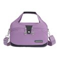 thumbnail image 1 of fastboy Tissu Sac à Main Occasionnel et Multifonction avec Sangle Réglable Bandoulière Réglable Sac à Bandoulière taro Violet 29 * 19 * 9 * 12 1Set, 1 of 6