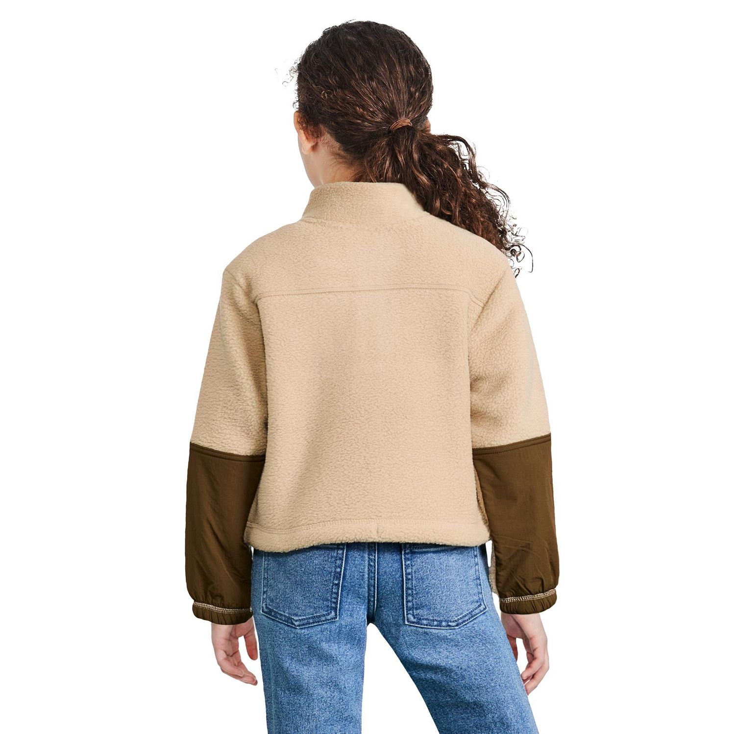 Chandail à demi-zip Canadiana x SGRC pour filles