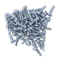 thumbnail image 4 of 50 Pcs Vis de Perceuse à Tête Ronde Acier au Carbone Bleu Blanc Vis de Perceuse en Zinc Vis Auto-Perçantes Galvanisées 4,2x13 mm pour Réparation de Machine, 4 of 8