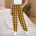 thumbnail image 1 of Cowsor Girls Graphic Print Sweatpants Athletic Drawstring Joggers Cute Track Pants with Pockets for Kids, 1 of 6