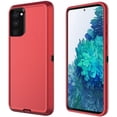thumbnail image 1 of [PST] Samsung Galaxy S20 FE Hard Case, Anti-Drop Triple 3 Layers Shockproof Heavy Duty Defender Hard Case Cover, 1 of 2