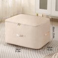 thumbnail image 4 of Deals Ultra Space Saving Self Compression Organizer Heavy Duty Moving Bags Storage Tote For Space Saving Space Saving Self Compression Organizer For Comforters Blankets Bedding Storage Bags, 4 of 9