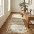 thumbnail image 3 of Rug Branch Maise Abstract Indoor Outdoor Area Rug, Beige Brown, Modern - Entryway, Hallway, Bathroom, and Kitchen, 3 of 5