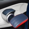 thumbnail image 4 of 1PC Auto Door Handle Protective Cover for Byd Faux Leather Atto 3 Sleeve Tool Blue Red, 4 of 8