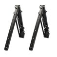 thumbnail image 1 of 1 Pair Shoe Changing Stool Accessories Folding Seat Stool Bracket Hinge, 1 of 8