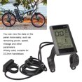 thumbnail image 3 of Panneau d'Affichage LCD de Vélo Électrique, Écran d'Affichage LCD de Vélo Électrique Imperméable Hautement Adaptable pour les Accessoires de Modification, 3 of 8