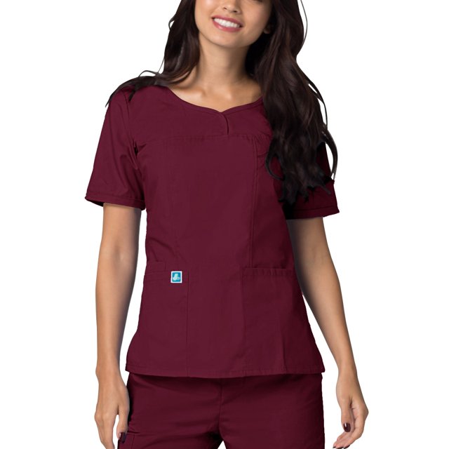 Adar Universal Scrubs For Women - V-Neck Scrub Top