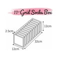 thumbnail image 3 of Vaidha Household Foldable Mesh Underwear Storage Box Socks Bra And Panties, 3 of 3